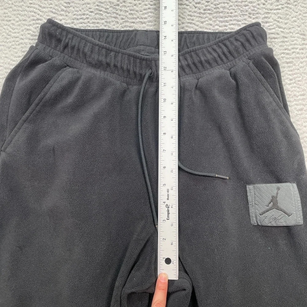Jordan Essentials Men Fleece Trousers Size Small 30x28‎ FD7531-010 Black